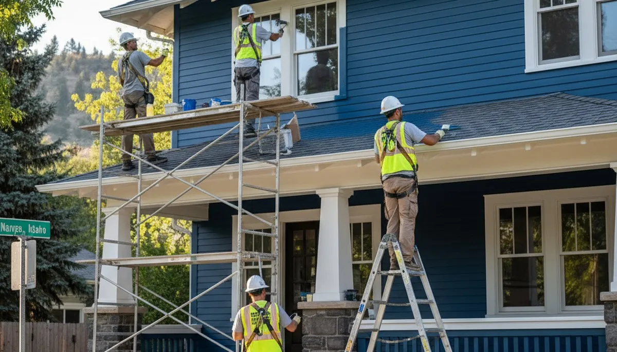 Boise, ID painting contractor serving homes with professional interior and exterior painting services